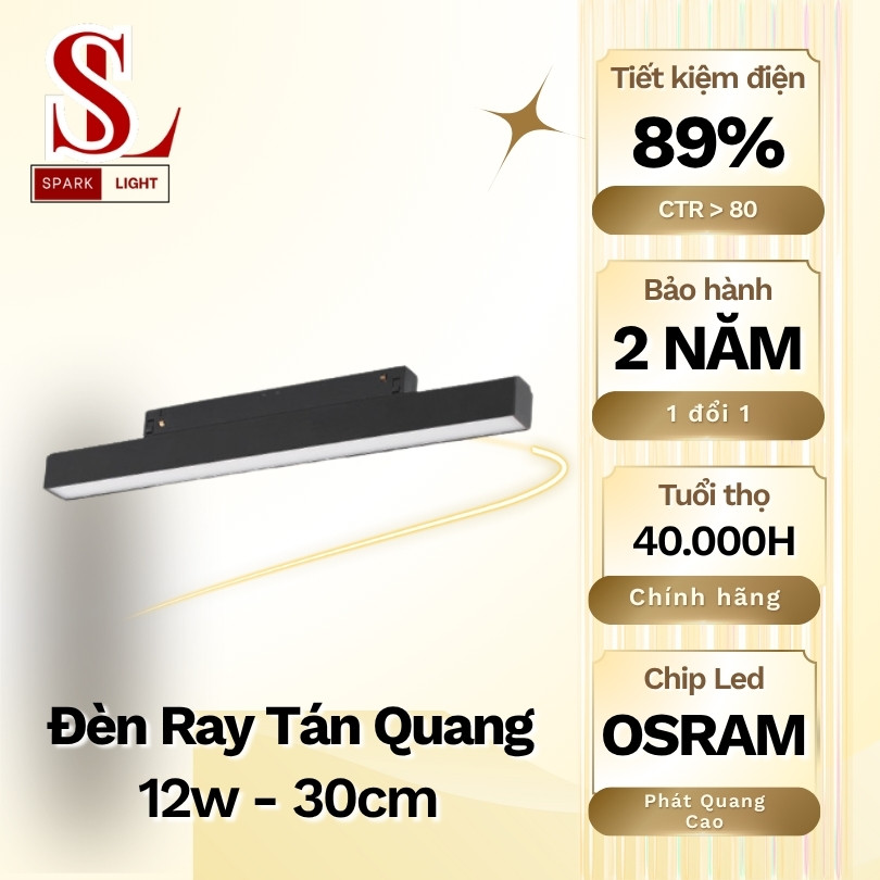 đèn tán quang 12w 32cm