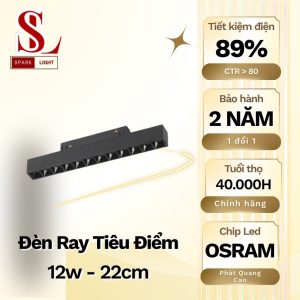 đèn tiêu điểm 12w