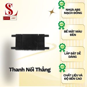 Thanh nối ray siêu mỏng.